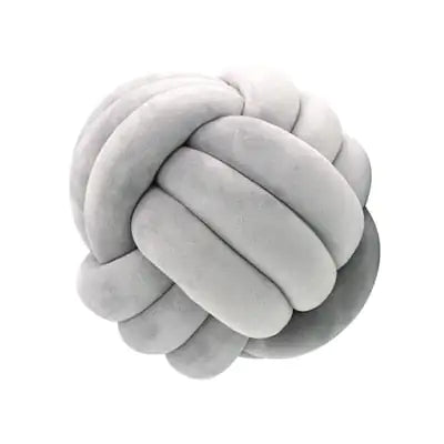 Knotted Ball Throw Pillow