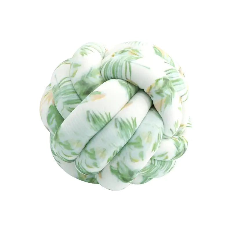 Knotted Ball Throw Pillow